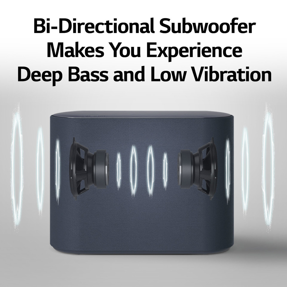 LG QP5.DEUSLLK altoparlante soundbar Nero 3.1.2 canali 320 W