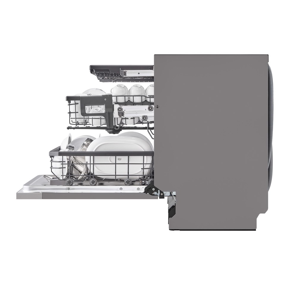 LG QuadWash DB365TXS Lavastoviglie a scomparsa totale Classe B 14 coperti Vapore Wi-Fi