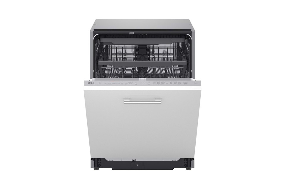 LG QuadWash DB375TXS Lavastoviglie a scomparsa totale Classe A 14 coperti Vapore Wi-Fi