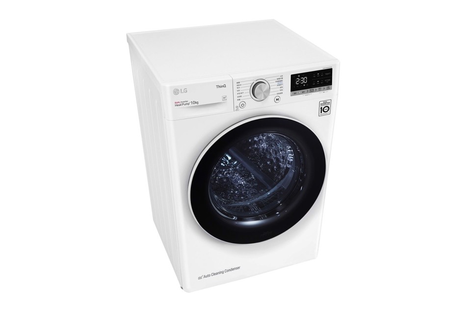 LG RH10V9AV4W asciugatrice Libera installazione Caricamento frontale 10 kg Bianco