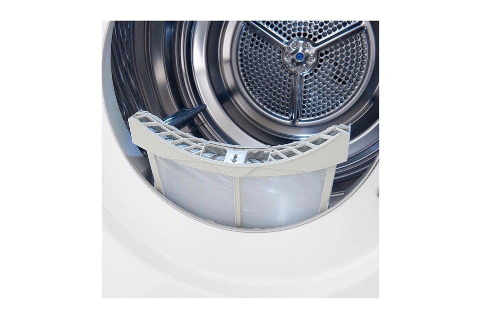 LG RH90V9AVHN asciugatrice Libera installazione Caricamento frontale 9 kg Bianco