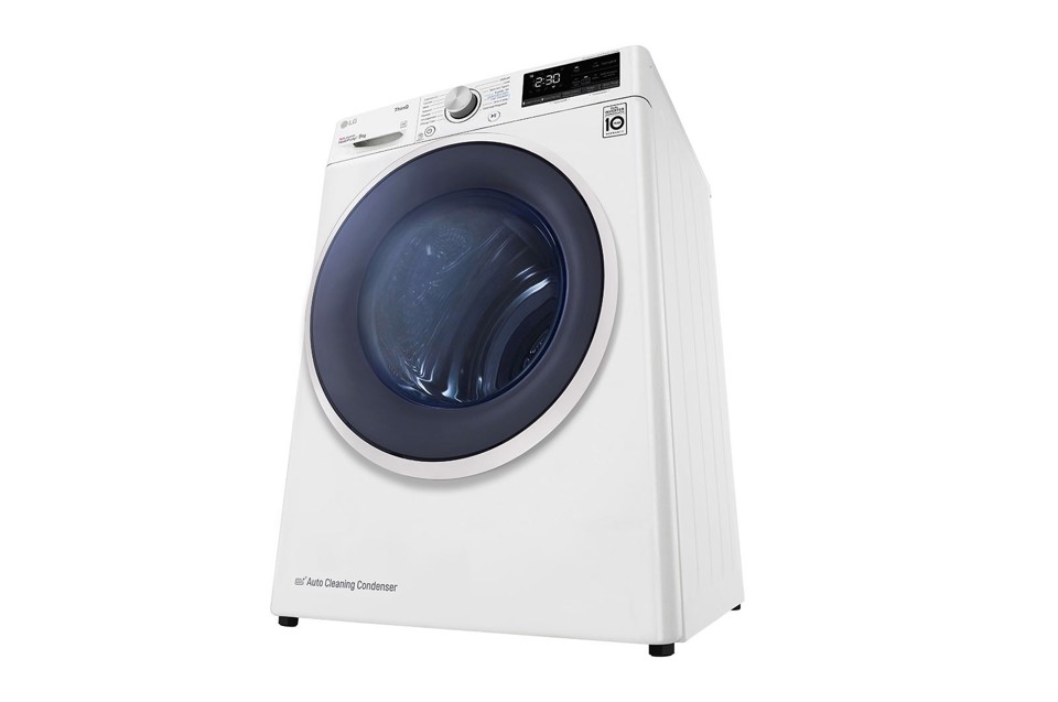 LG RH90V9AVHN asciugatrice Libera installazione Caricamento frontale 9 kg Bianco