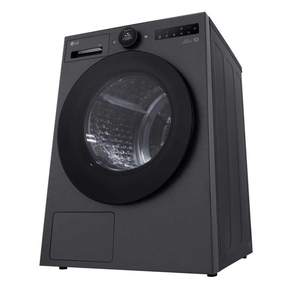LG RHX7010TBB Asciugatrice Intelligente AI Dry 10 kg Classe C Nero