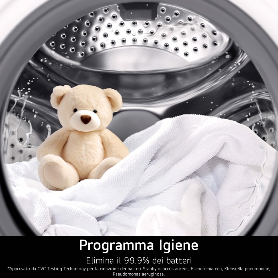 LG RHX9009TWC Asciugatrice Intelligente AI Dry 9 kg Classe A Bianco