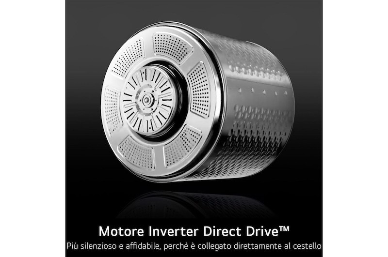 LG RNX5009TWBB asciugatrice Libera installazione Caricamento frontale 9 kg Bianco