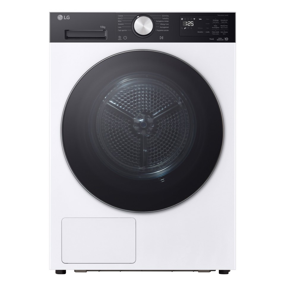 LG RNX5010TKC Asciugatrice Intelligente AI Dry10 kg Classe C Bianco
