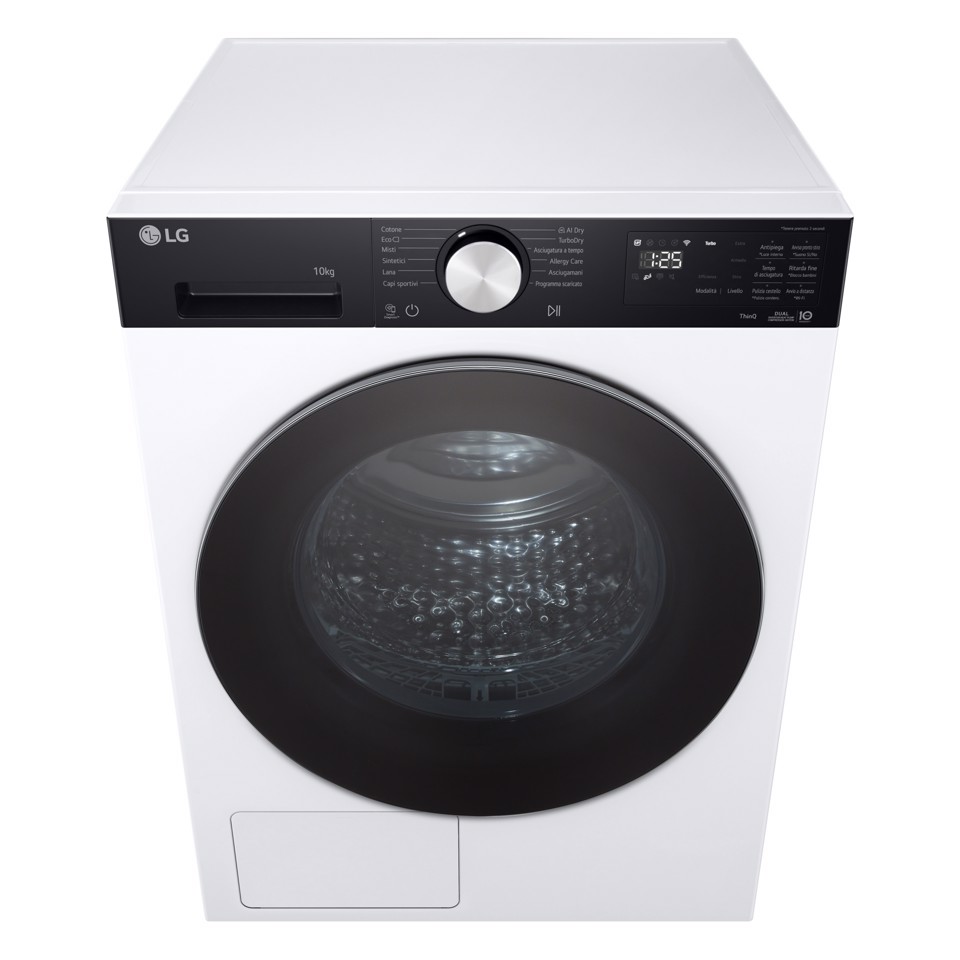 LG RNX5010TKC Asciugatrice Intelligente AI Dry10 kg Classe C Bianco