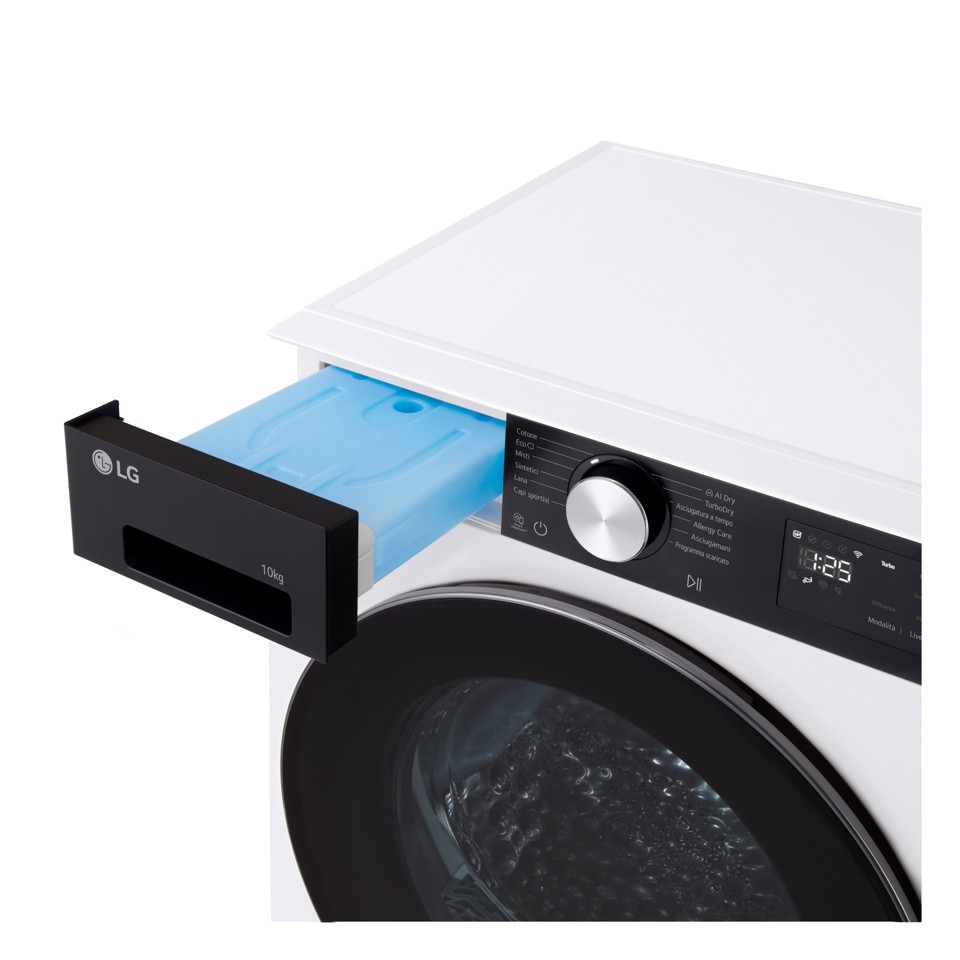 LG RNX5010TKC Asciugatrice Intelligente AI Dry10 kg Classe C Bianco