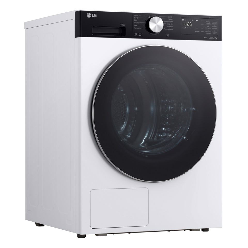 LG RNX5010TKC Asciugatrice Intelligente AI Dry10 kg Classe C Bianco
