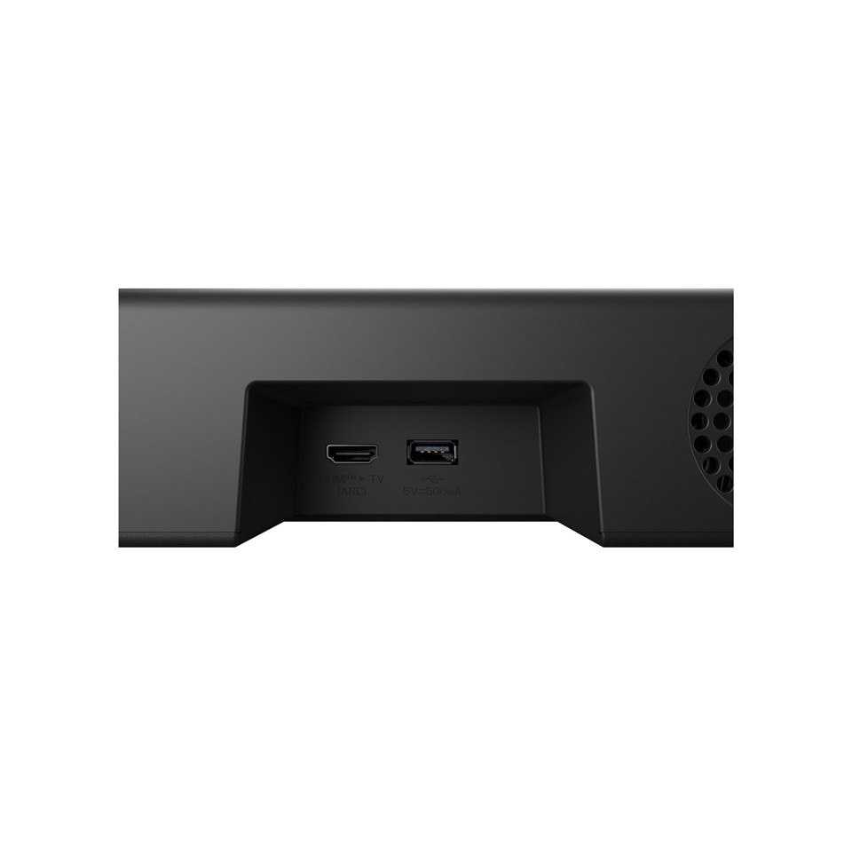 LG Soundbar S20A, 50W su 2.0 canali, Dolby Digital, DTS, AI Sound Pro, HDMI ARC, Bluetooth, USB
