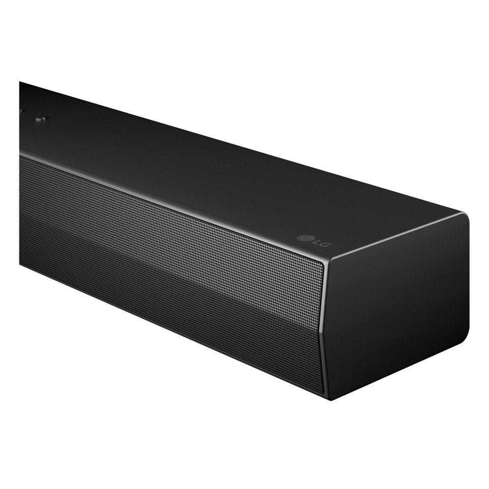 LG Soundbar S30A, 140W su 2.1 canali, Dolby Digital, DTS, Subwoofer wireless, AI Sound Pro, HDMI ARC, Bluetooth, USB