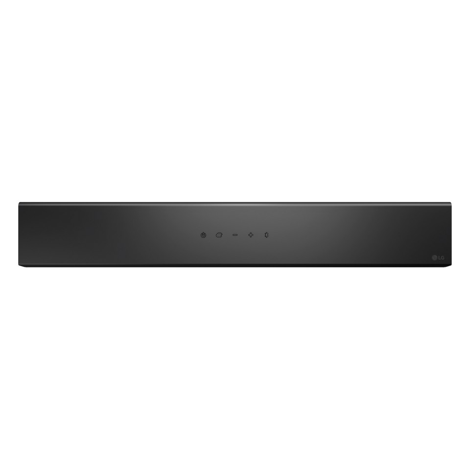 LG Soundbar S30A, 140W su 2.1 canali, Dolby Digital, DTS, Subwoofer wireless, AI Sound Pro, HDMI ARC, Bluetooth, USB