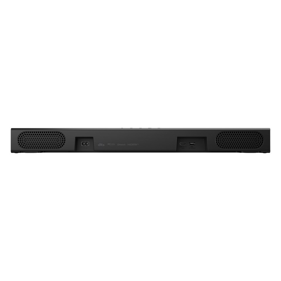 LG Soundbar S30A, 140W su 2.1 canali, Dolby Digital, DTS, Subwoofer wireless, AI Sound Pro, HDMI ARC, Bluetooth, USB
