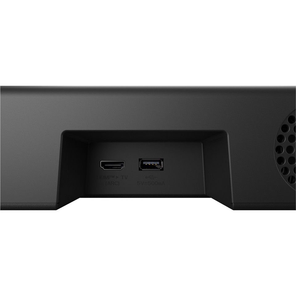 LG Soundbar S30A, 140W su 2.1 canali, Dolby Digital, DTS, Subwoofer wireless, AI Sound Pro, HDMI ARC, Bluetooth, USB