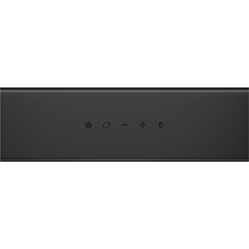 LG Soundbar S30A, 140W su 2.1 canali, Dolby Digital, DTS, Subwoofer wireless, AI Sound Pro, HDMI ARC, Bluetooth, USB