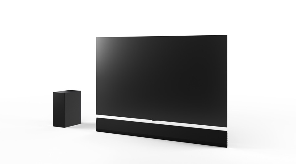LG Soundbar SG10TY, 420W su 3.1 canali, Dolby Atmos, Wi-Fi, Design a filo muro