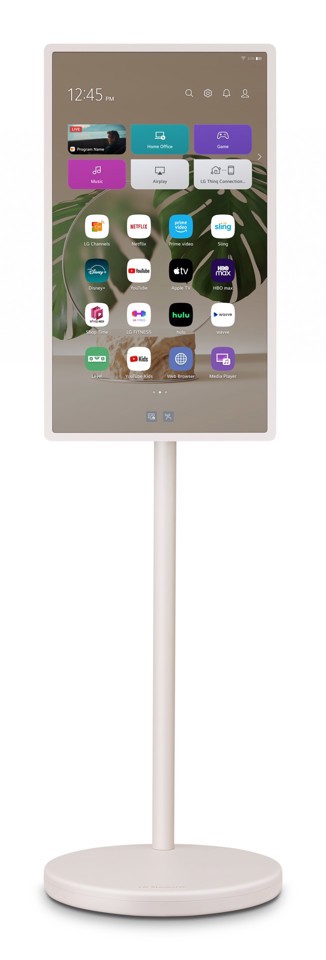 LG StanbyME 2 27LX6TDGA schermo super portatile 27'' touchscreen, webOS, HDMI, USB-C 2025