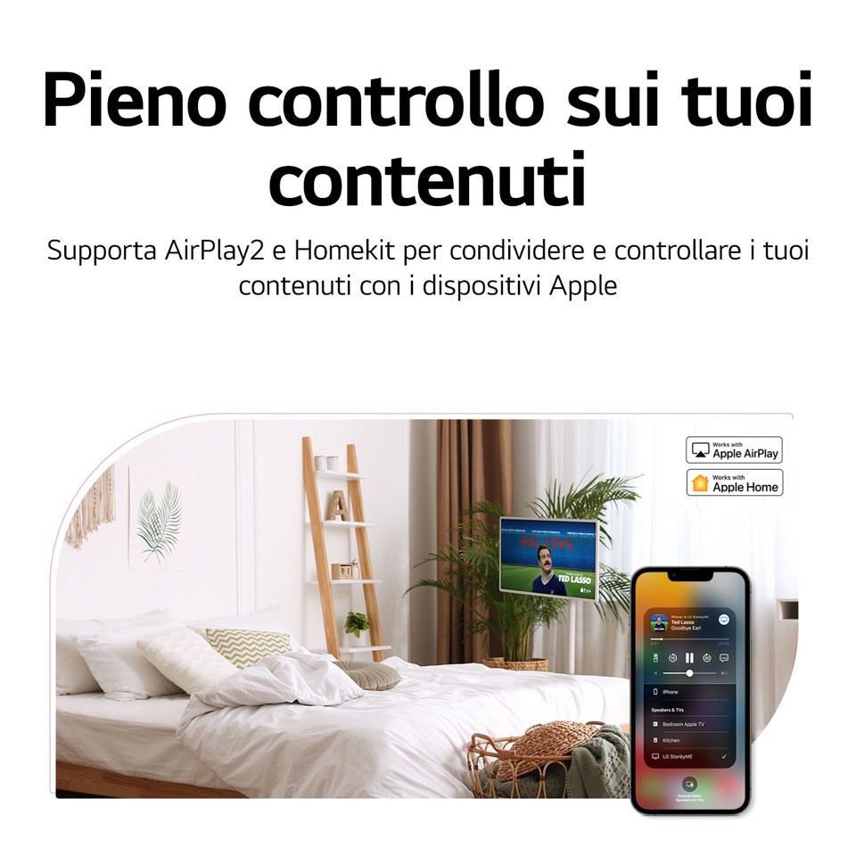 LG StanbyME 27ART10 Schermo 27'' Touchscreen, Base con ruote, Batteria, WebOS - RICONDIZIONATO GRADO A