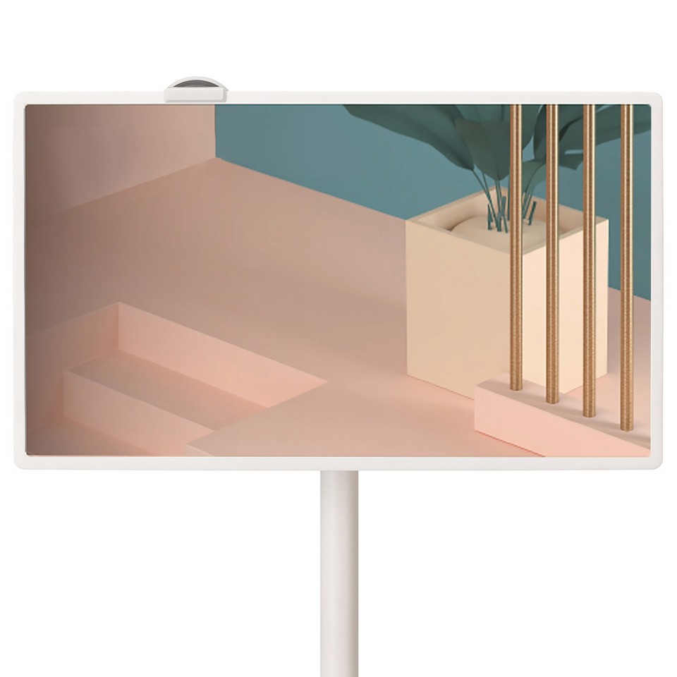 LG StanbyME 27ART10 Schermo 27'' Touchscreen, Base con ruote, Batteria, WebOS - RICONDIZIONATO GRADO A