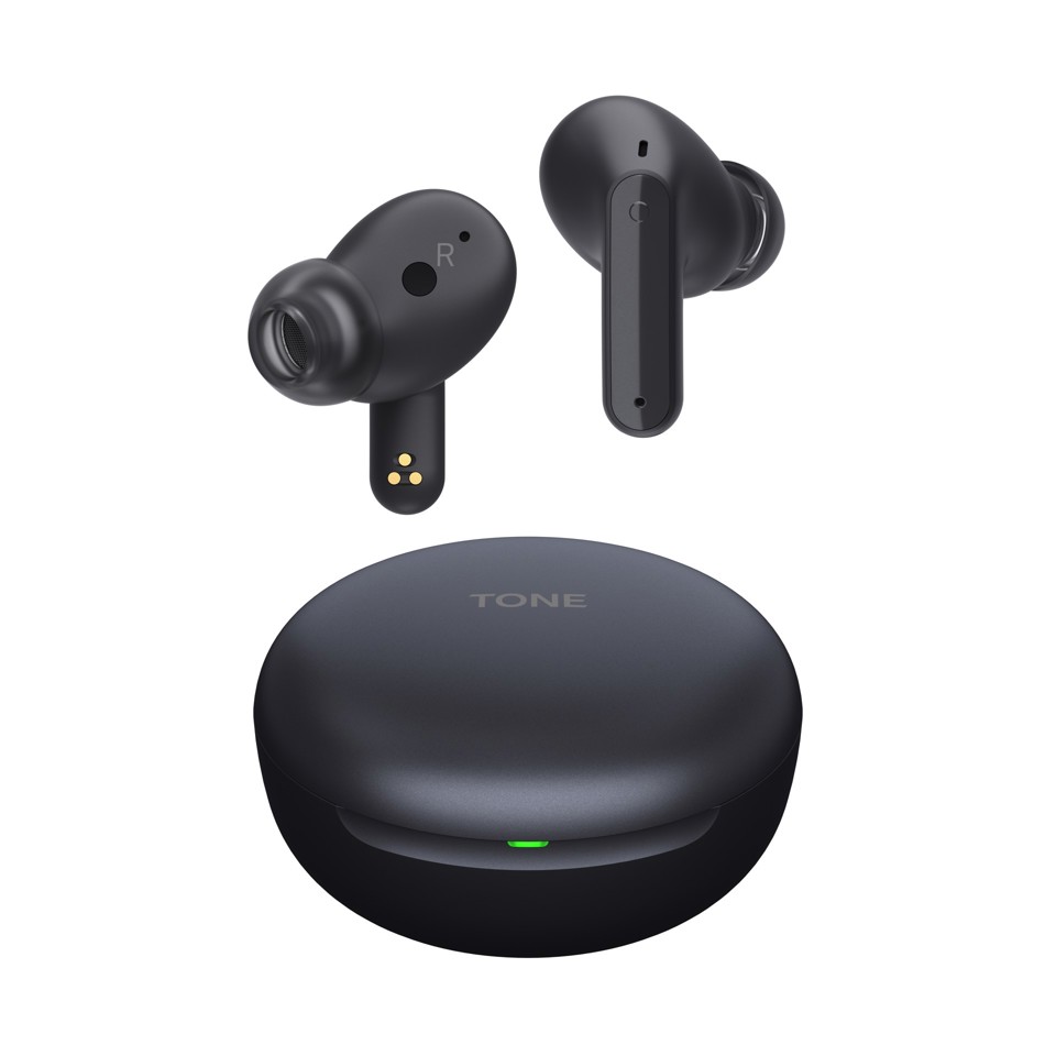 LG TONE Free FP5 - Cuffie True Wireless Bluetooth con ANC (Nero)