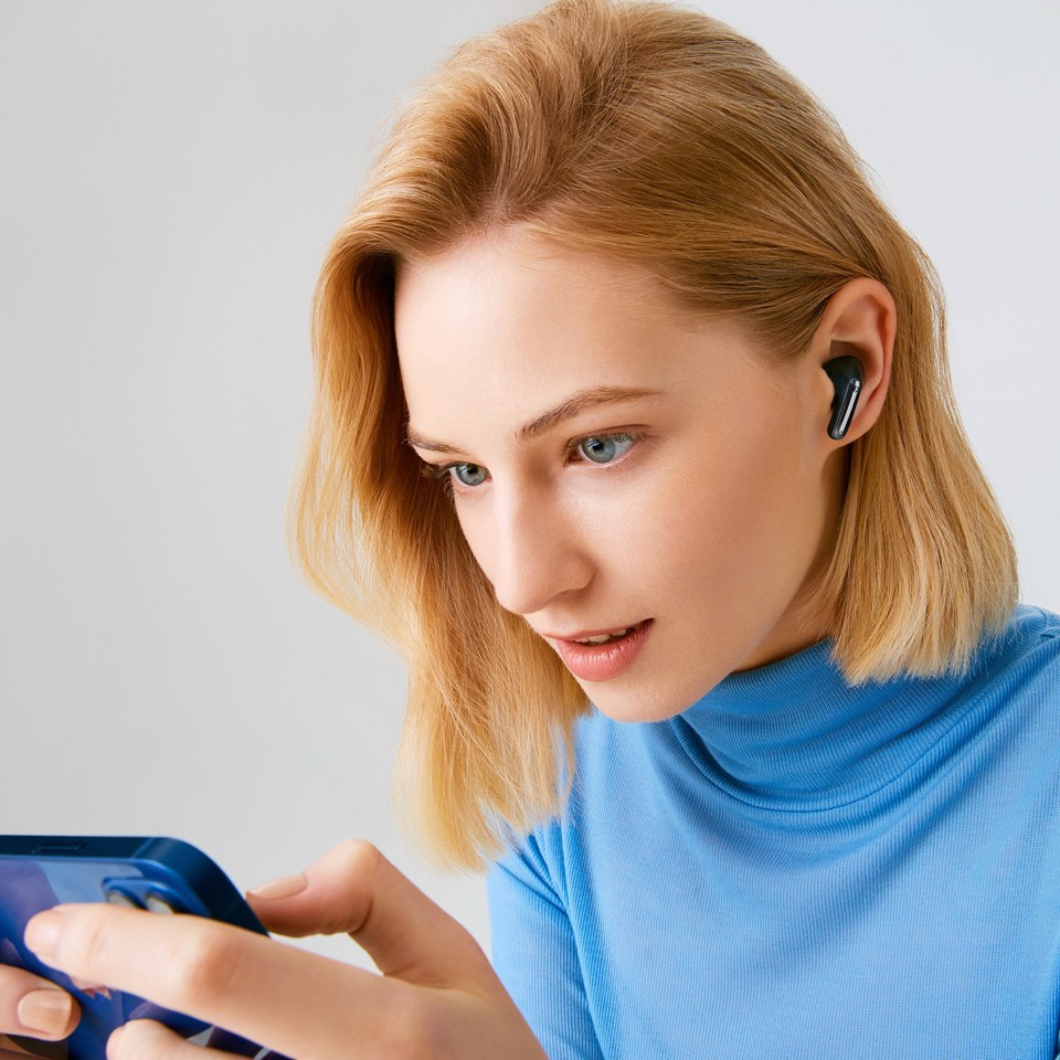 LG TONE Free FP5 - Cuffie True Wireless Bluetooth con ANC (Nero)