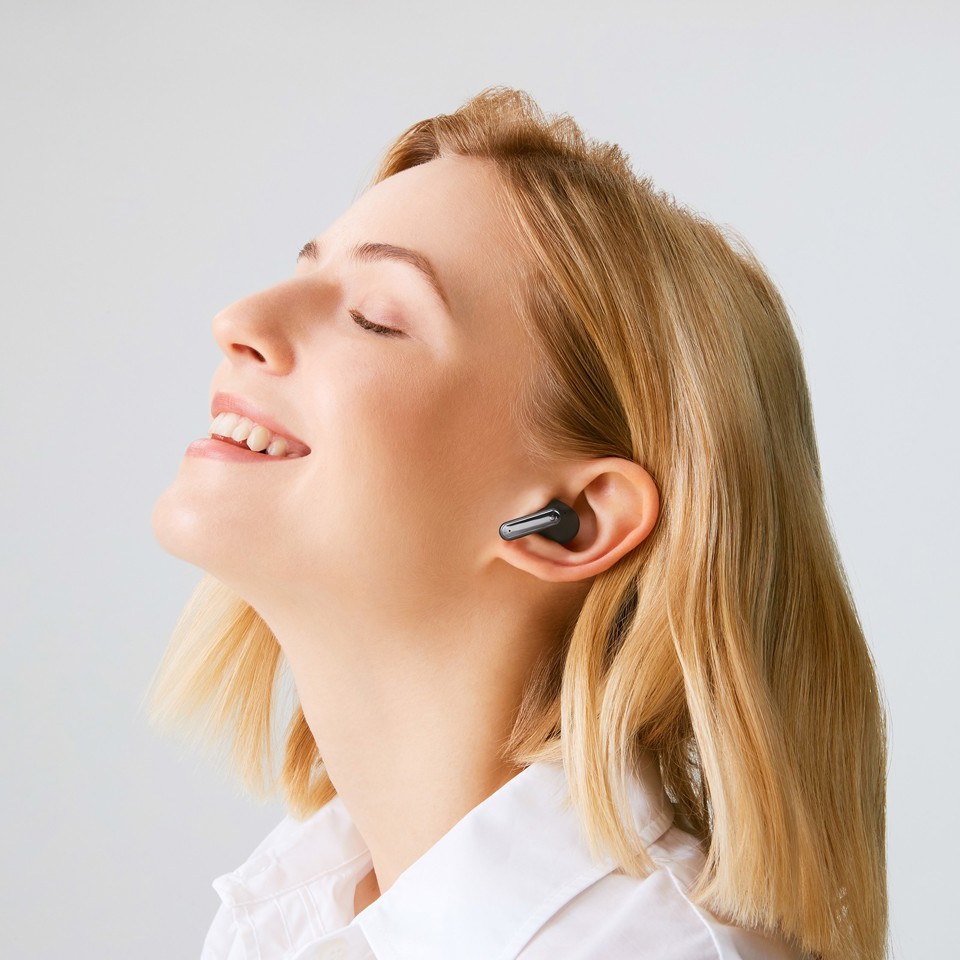 LG TONE Free FP5 - Cuffie True Wireless Bluetooth con ANC (Nero)