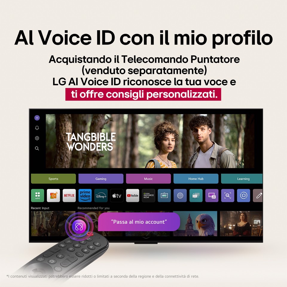 LG UHD AI 55UA74006LB TV webOS Serie UA74 55'' 4K, α7 Gen8, HDR10, 20W, 3 HDMI con Game Optimizer, Smart TV WebOS 2025