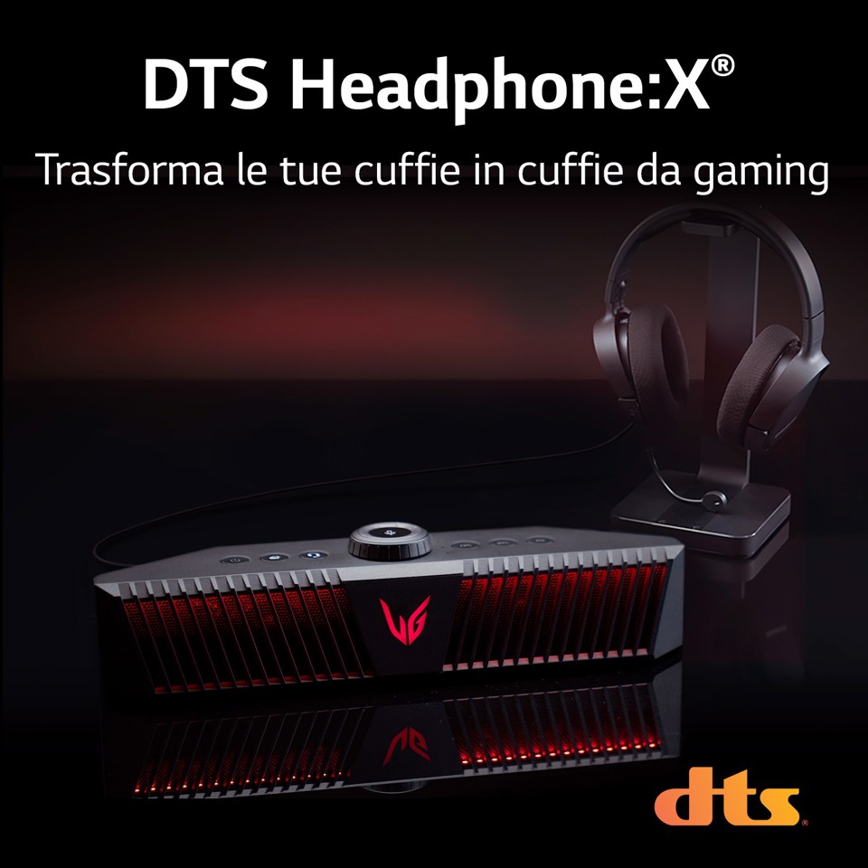 LG UltraGear GP9 speaker gaming con audio 3D e microfono integrato