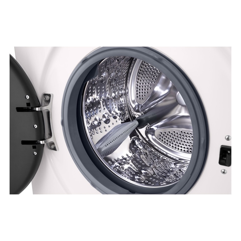 LG W4NX1095NWB Lavasciuga 9/5kg Serie X1, Classe A/E, 6 Motion Direct Drive, Wi-Fi, 1400 giri, Allergy Care, Bianca