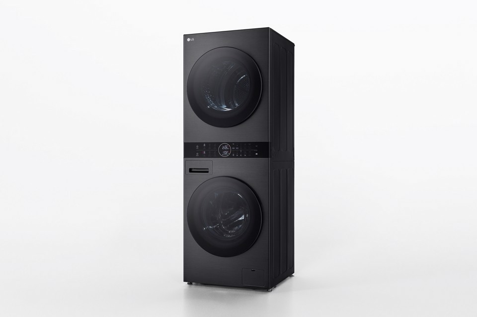 LG WashTower WT1210BBF Colonna Bucato 12/10kg AI DD, Classe A, Pannello unificato