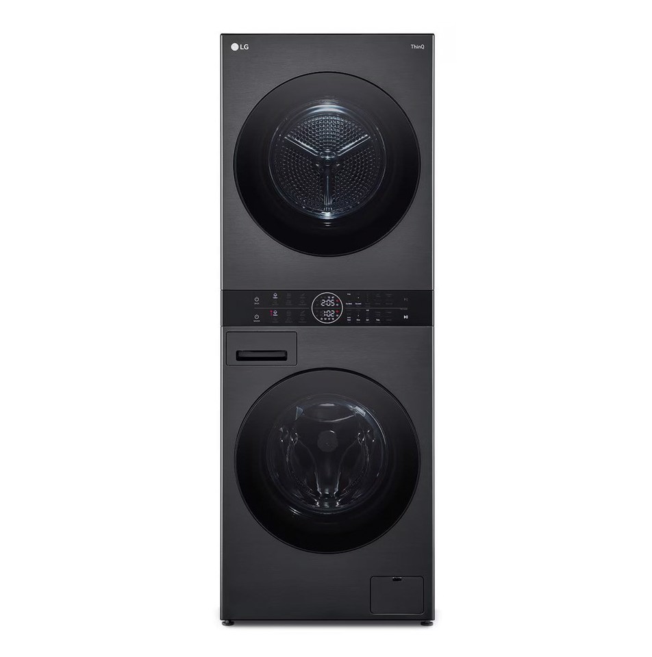 LG WashTower WT1210BBF Colonna Bucato 12/10kg AI DD, Classe A, Pannello unificato