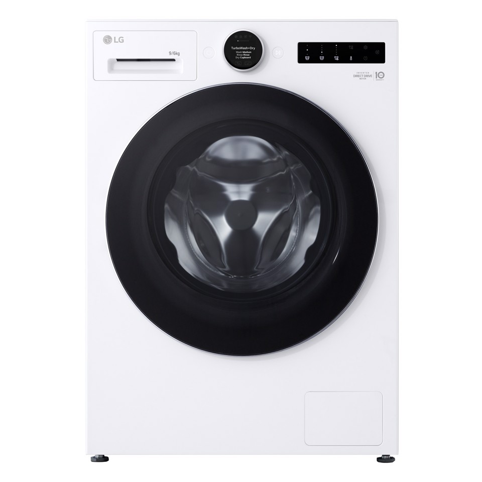 LG WHX9096TLC Lavasciuga a pompa di calore 9/6 kg Classe A-10% /A