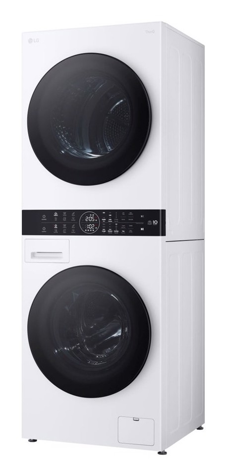 LG WT1210WWF lavasciuga Libera installazione Caricamento frontale Bianco A