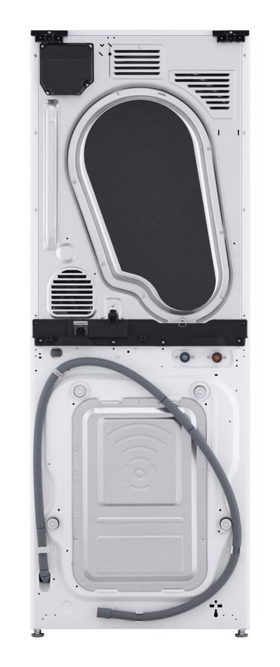 LG WT1210WWF lavasciuga Libera installazione Caricamento frontale Bianco A