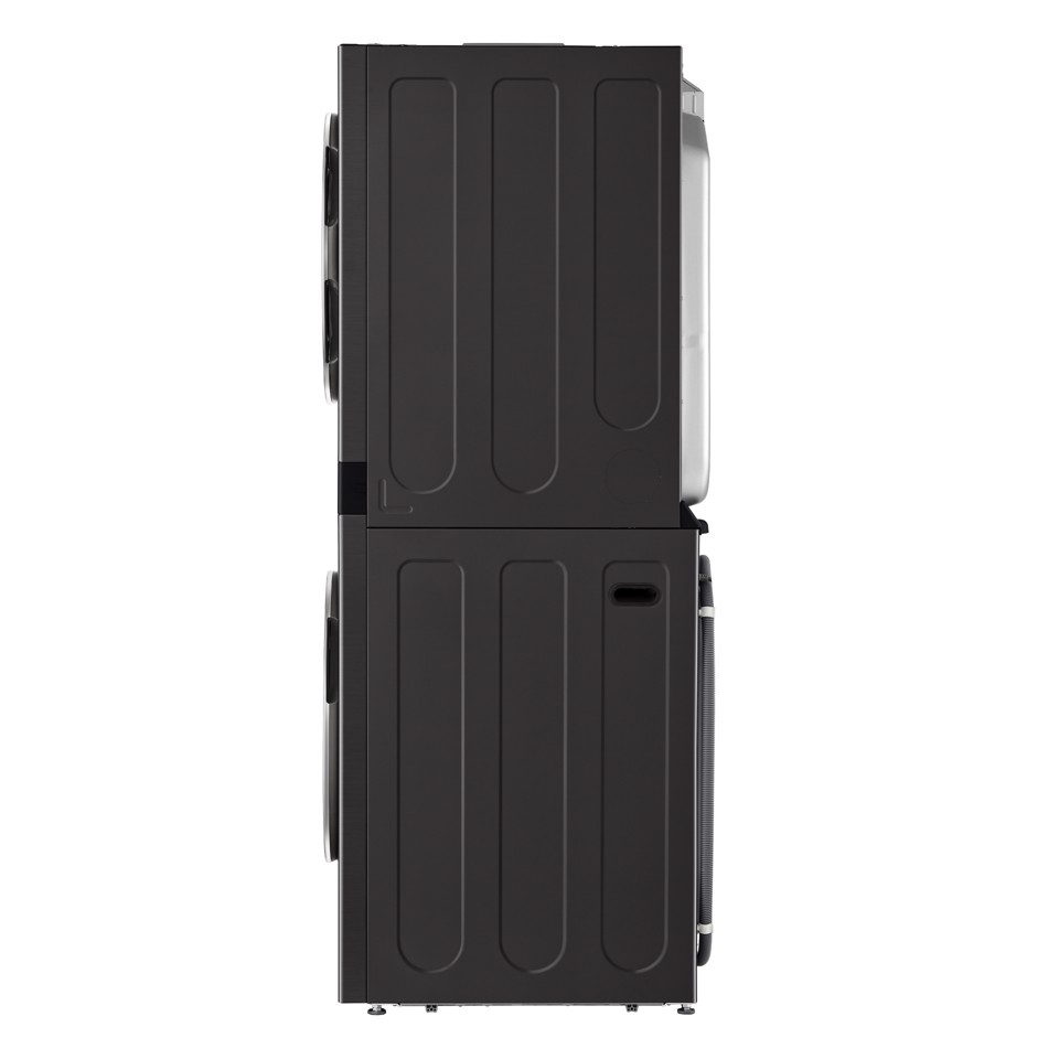 LG WT1716BBF lavasciuga Libera installazione Caricamento frontale Nero