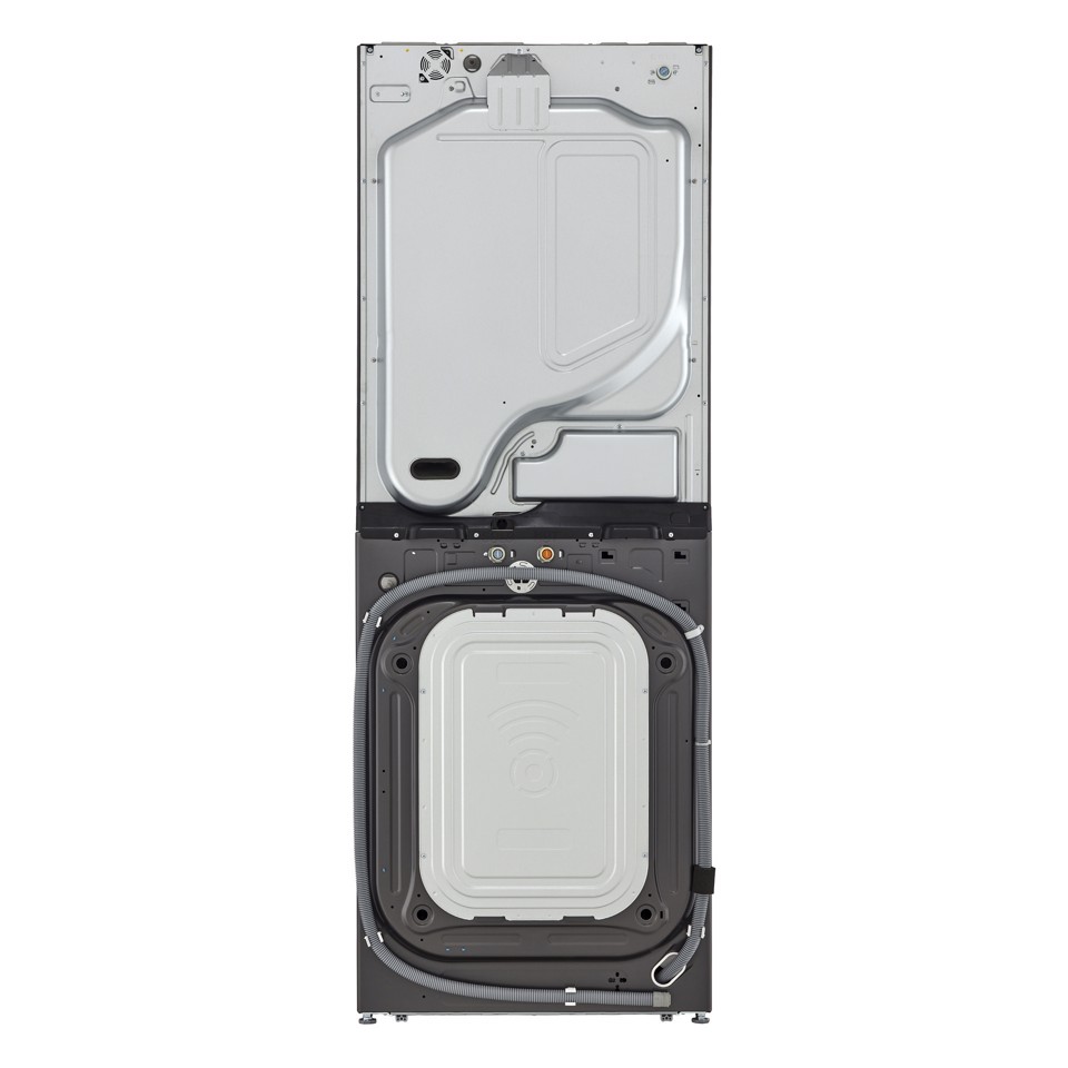 LG WT1716BBF lavasciuga Libera installazione Caricamento frontale Nero