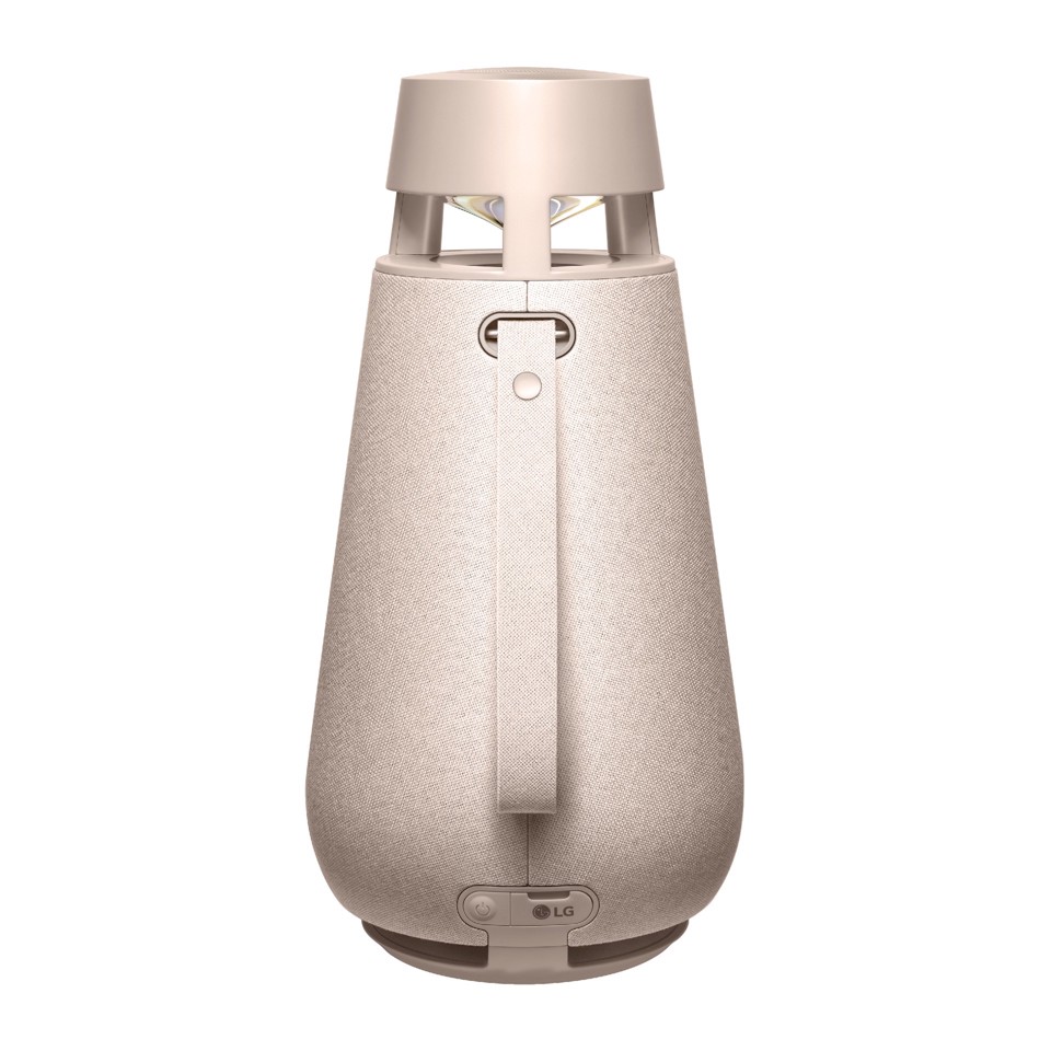 LG XBOOM 360 XO3, Speaker omnidirezionale 50W, Illuminazione, IP54, Bluetooth 5.1, Beige