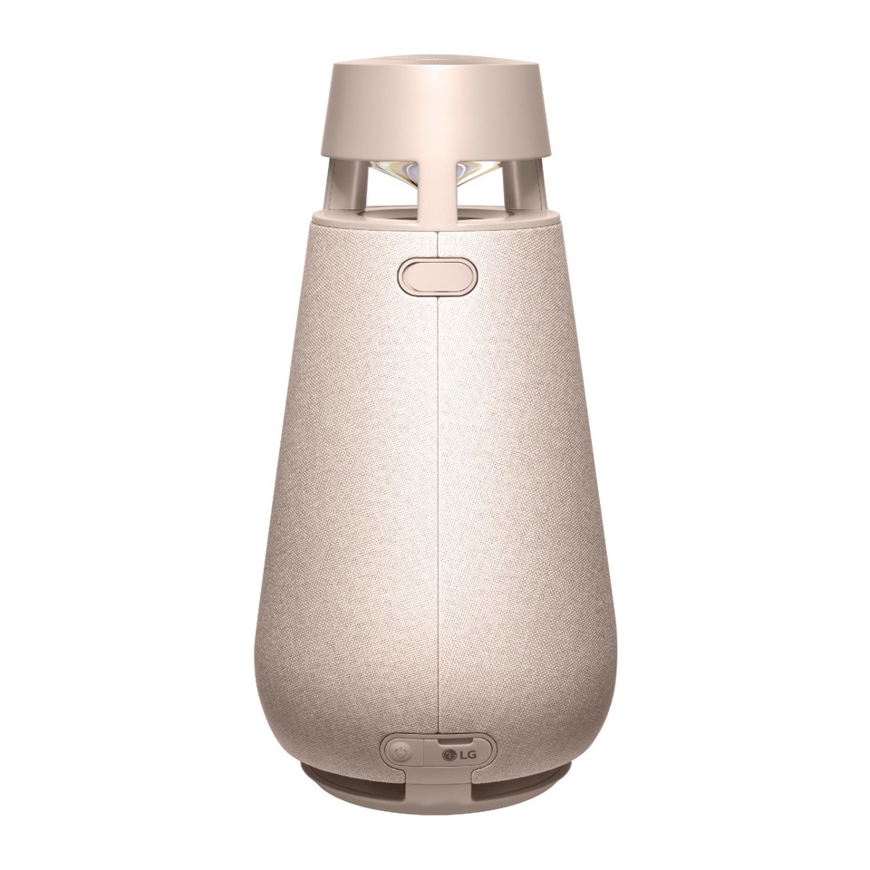 LG XBOOM 360 XO3, Speaker omnidirezionale 50W, Illuminazione, IP54, Bluetooth 5.1, Beige