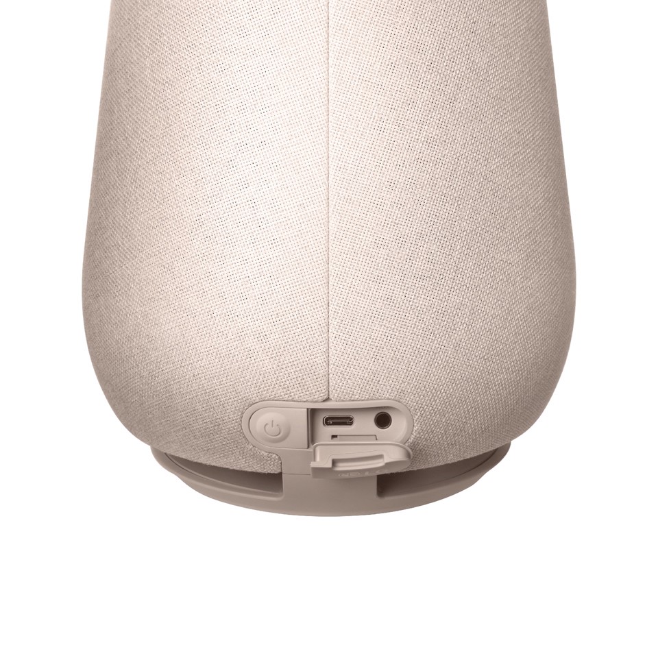 LG XBOOM 360 XO3, Speaker omnidirezionale 50W, Illuminazione, IP54, Bluetooth 5.1, Beige