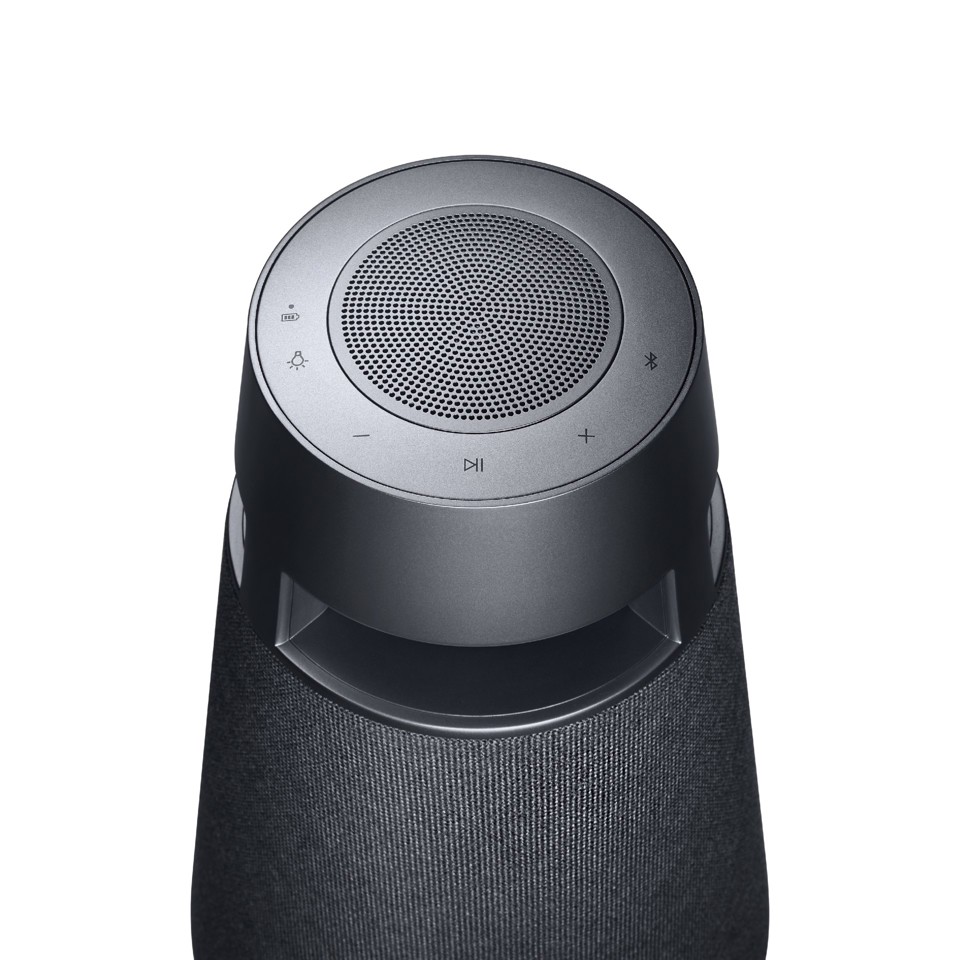 LG XBOOM 360 XO3, Speaker omnidirezionale 50W, Illuminazione, IP54, Bluetooth 5.1, Black
