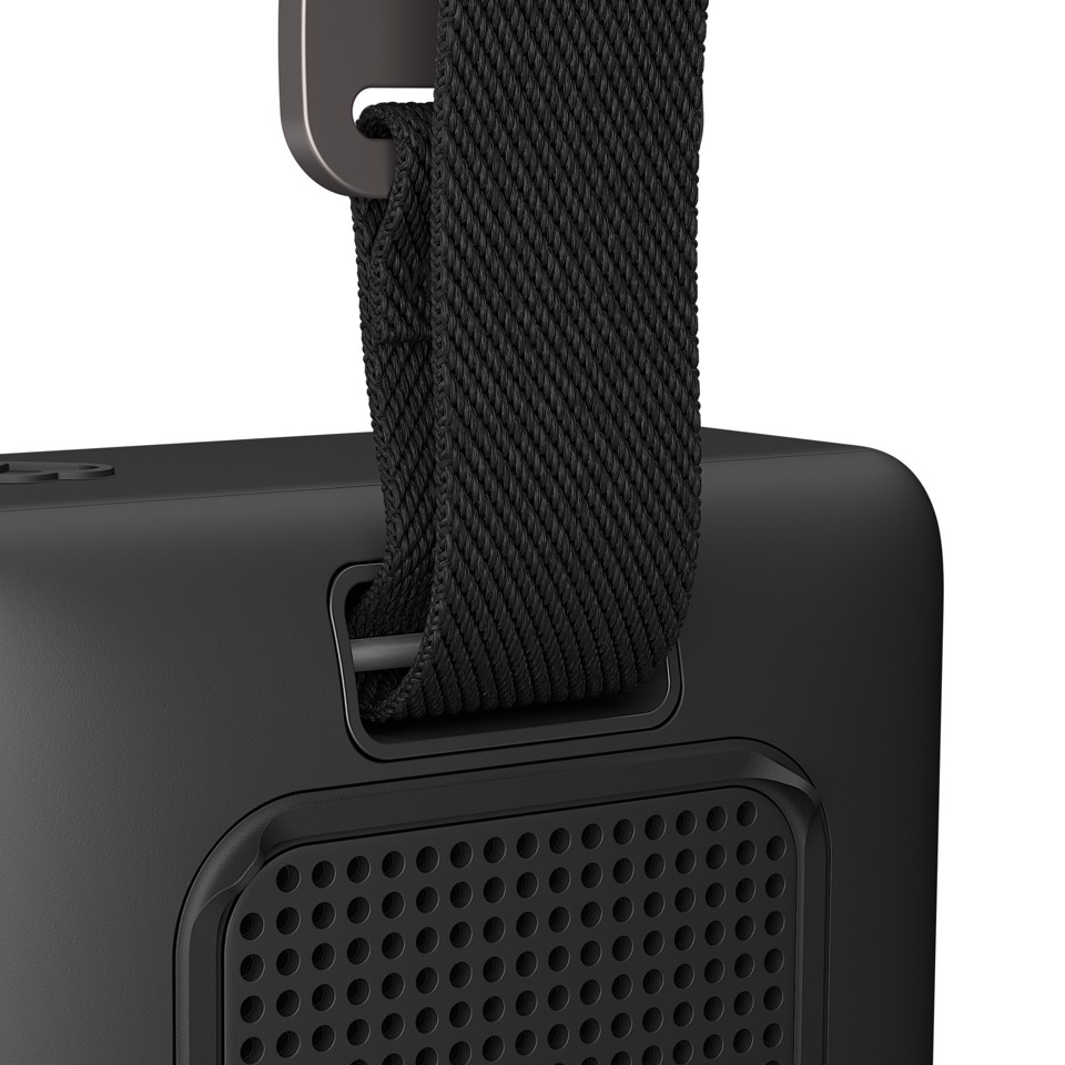 LG xboom Mini by will.i.am, Speaker Bluetooth portatile 5W, Compatto e versatile, 10 ore di autonomia, IP67, Black