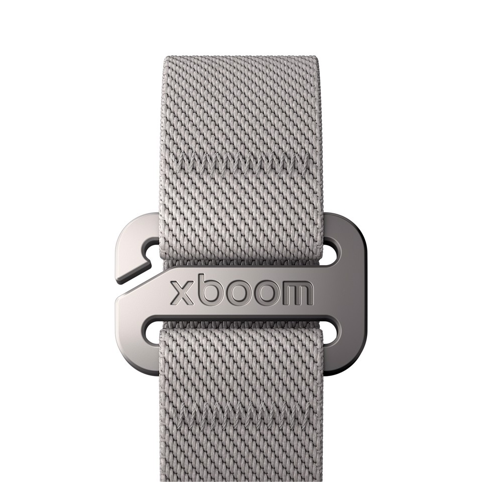 LG xboom Mini by will.i.am, Speaker Bluetooth portatile 5W, Compatto e versatile, 10 ore di autonomia, IP67, Grey