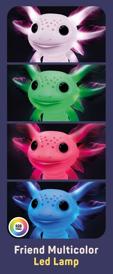 Lisciani 113590 lampada da tavolo LED Viola, Bianco