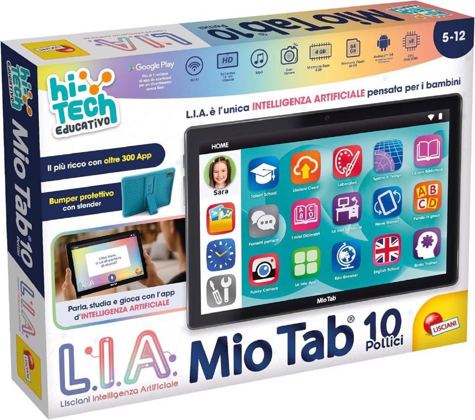 Lisciani 114221 gioco elettronico per bambino Tablet per bambini