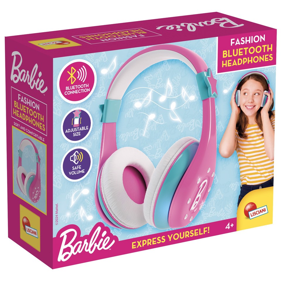 Lisciani Barbie Fashion Bluetooth Headphones