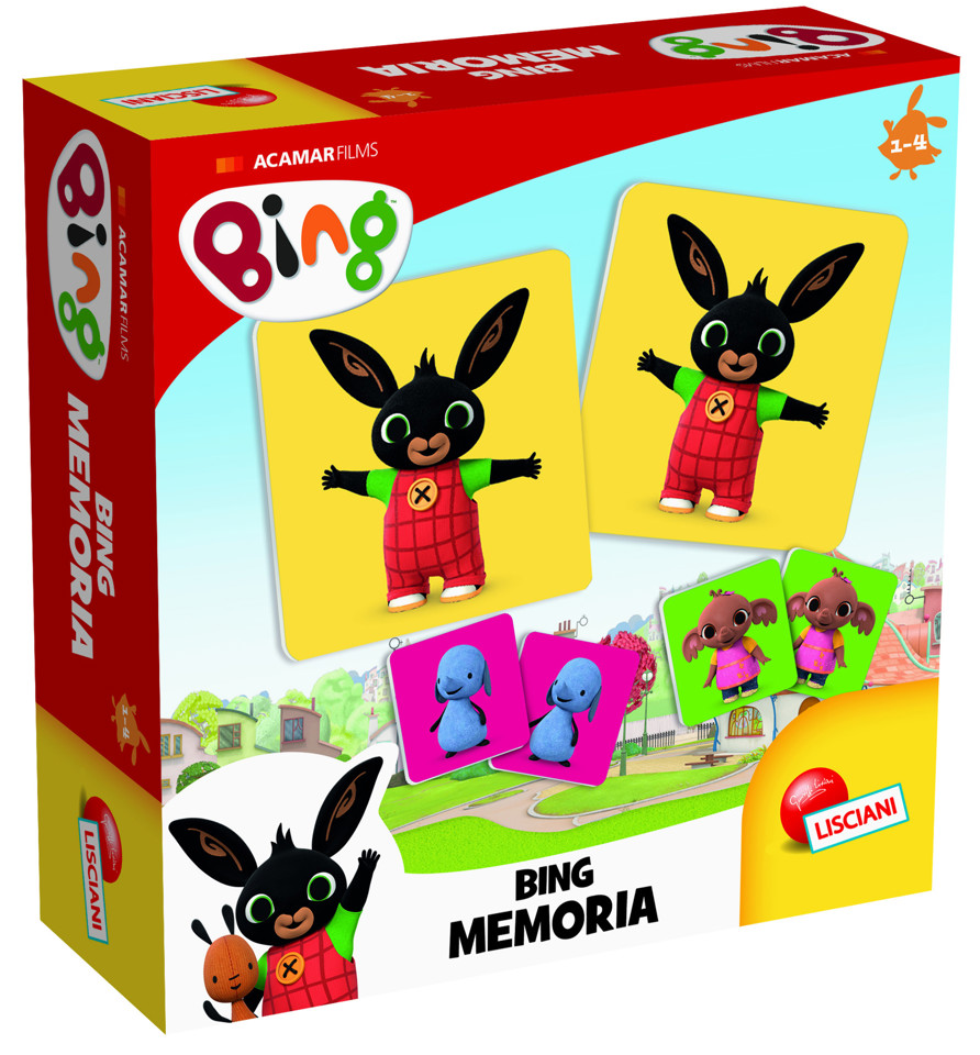 Lisciani Bing Games - Bing Memoria