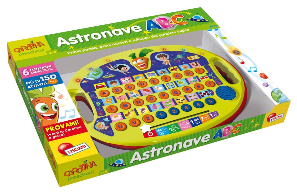 Lisciani Carotina Astronave ABC