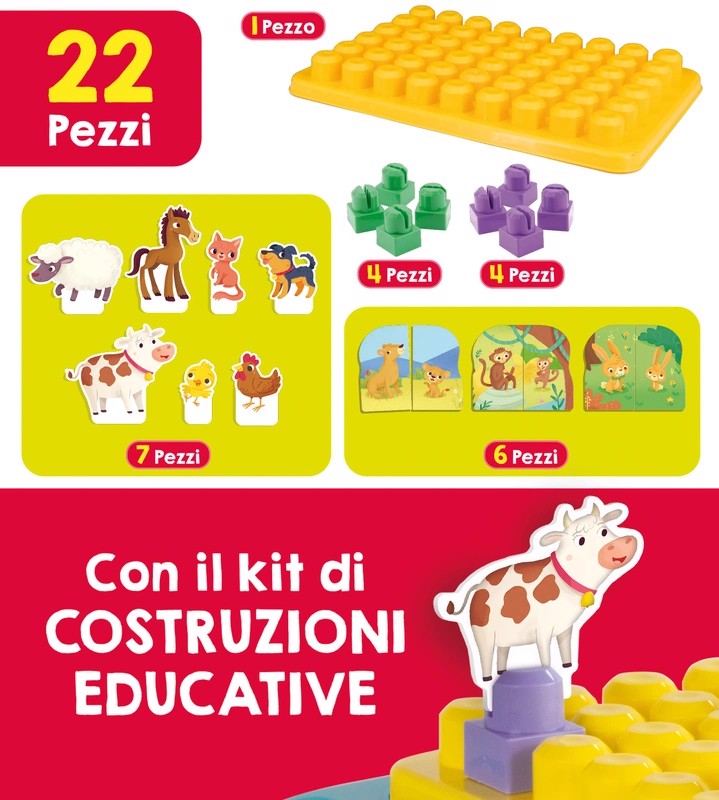 Lisciani Carotina Baby Banchetto Elettronico Consolle Educativa
