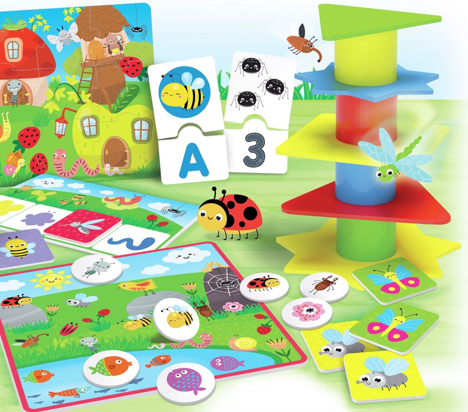 Lisciani Carotina Raccolta Giochi Educativi Baby