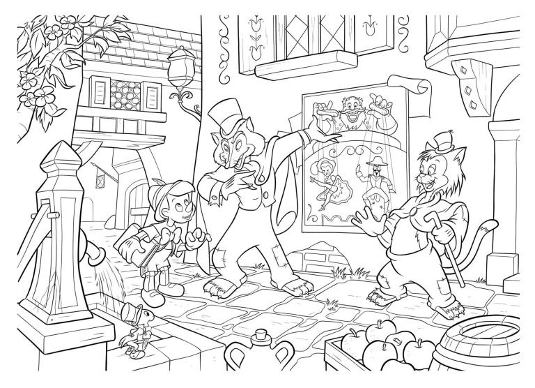 Lisciani Disney Puzzle Df Maxi Floor 35 Pinocchio